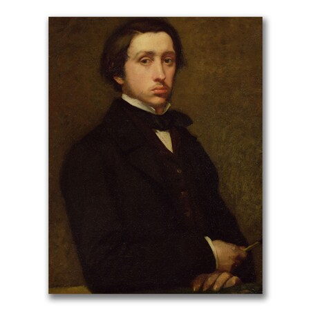 Edgar Degas 'Self Portrait' Canvas Art,18x24